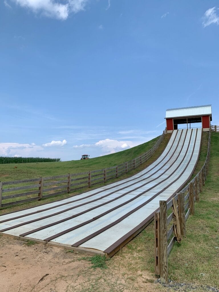 outdoor slide