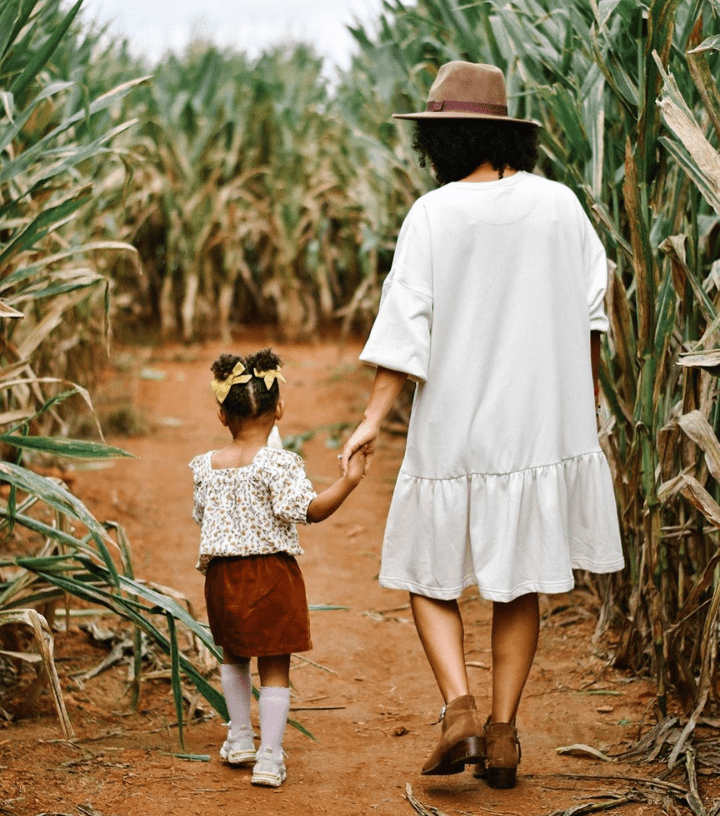 Mother and Daughter Southern Belle Farm Corn Maze