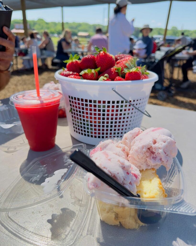 Strawberry desserts